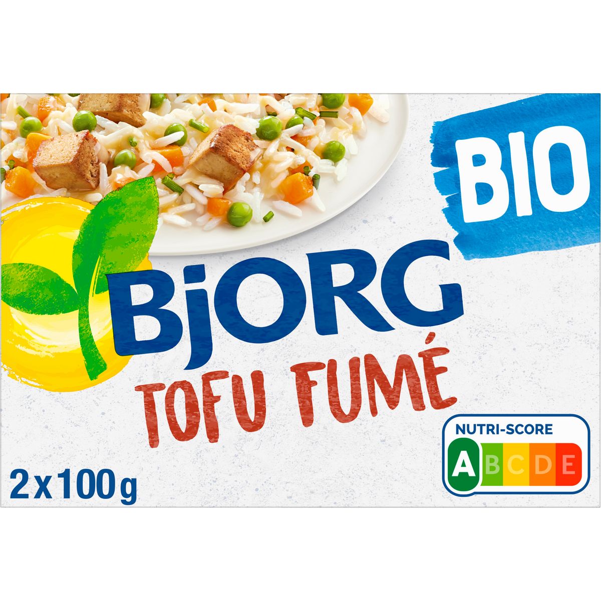 BJORG Tofu fumé bio veggie 2 portions 2x100g