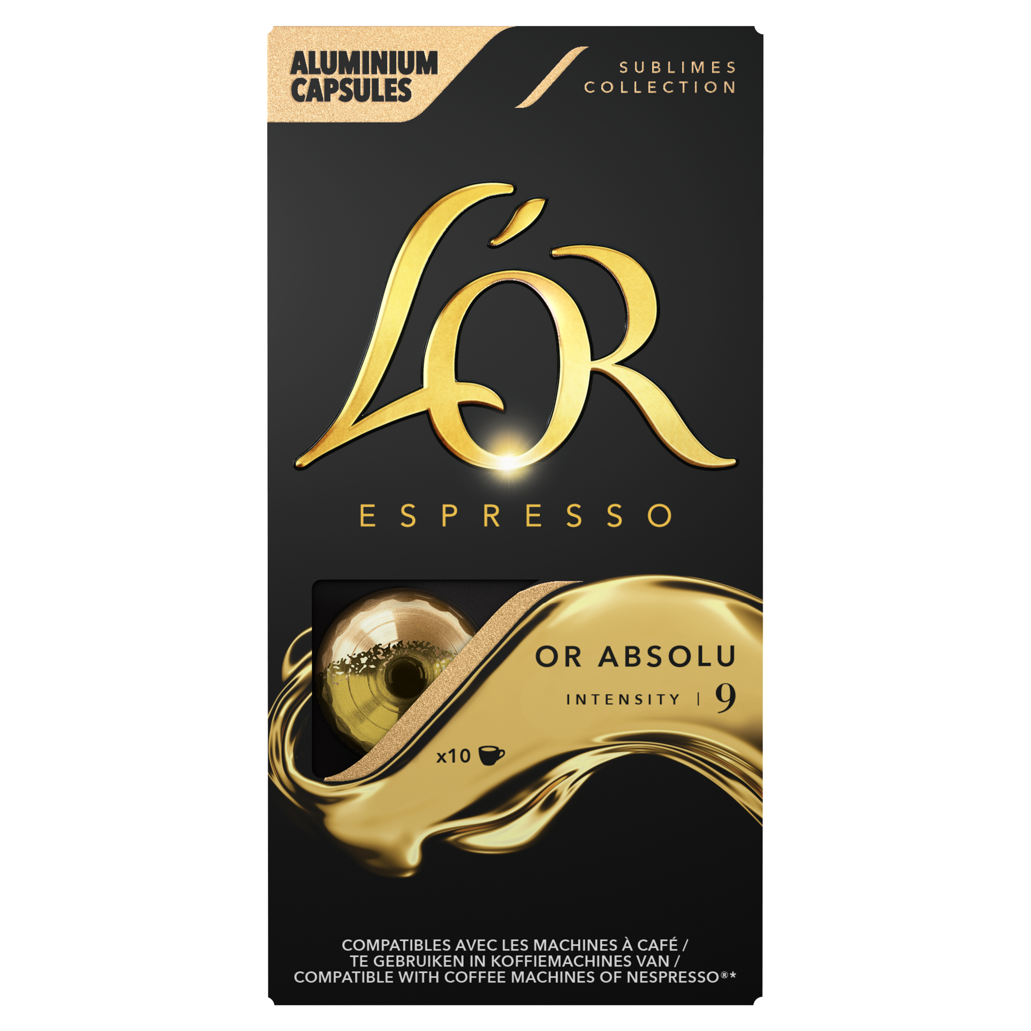 CAFE ROYAL Café espresso en capsule compatible Nespresso 10 capsules 50g  pas cher 