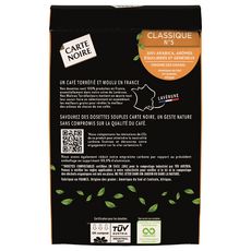 CARTE NOIRE Dosettes de café classique intensité 5 compatibles Senseo 60 dosettes 420g