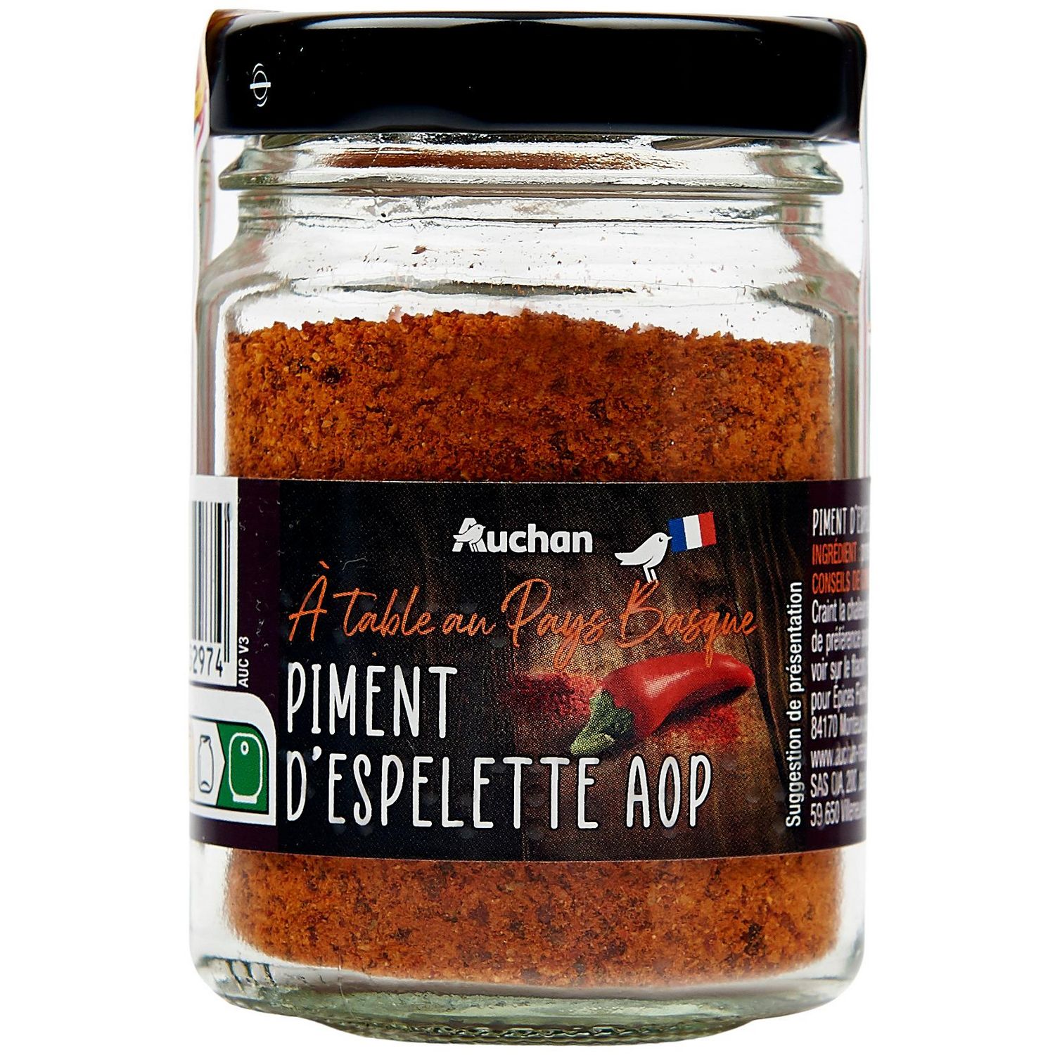 Piment d'Espelette (moulu), AOP - 50g