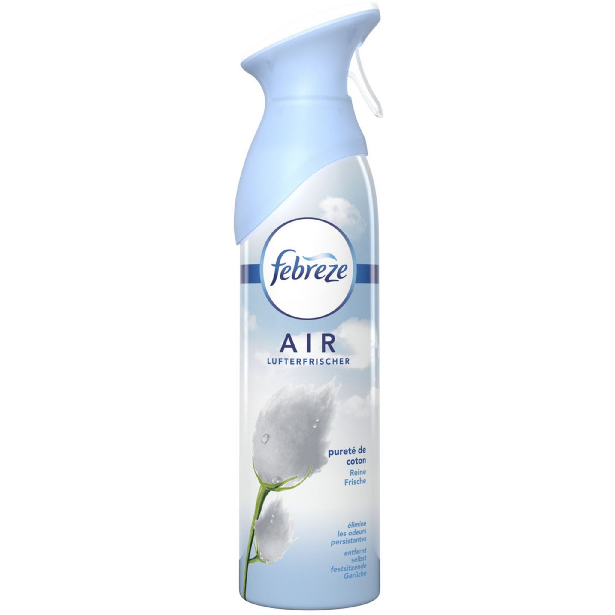 FEBREZE Plaisir d'air spray désodorisant pureté de coton 300ml pas cher 