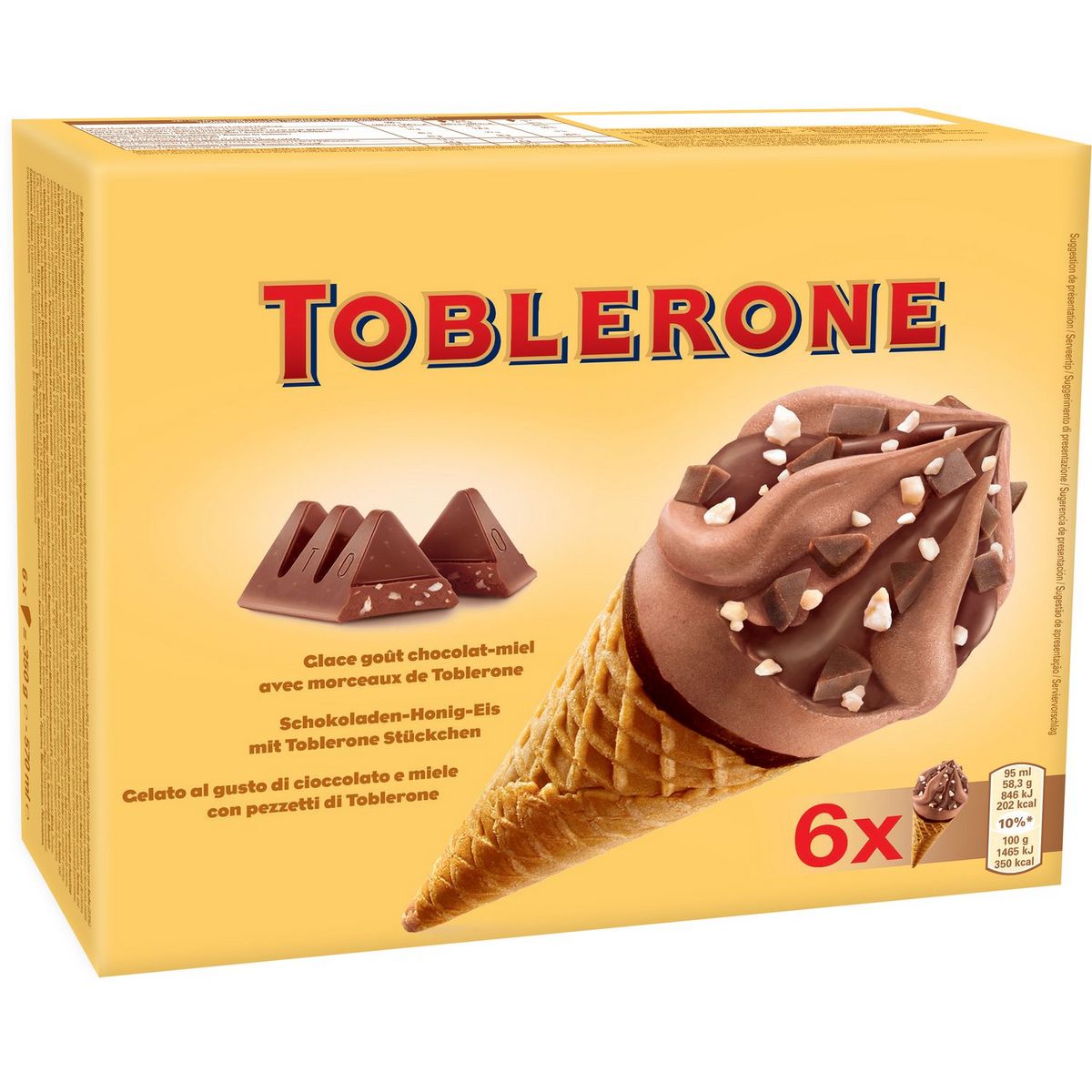 Purebreak - Oui, la glace Toblerone au chocolat blanc existe