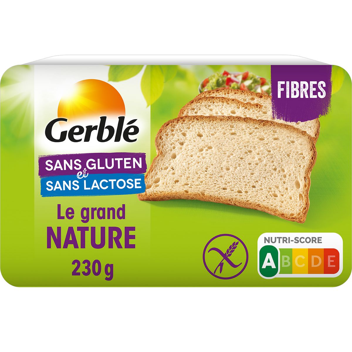 Pain de mie Grandes Tranches - Carrefour - 550 g