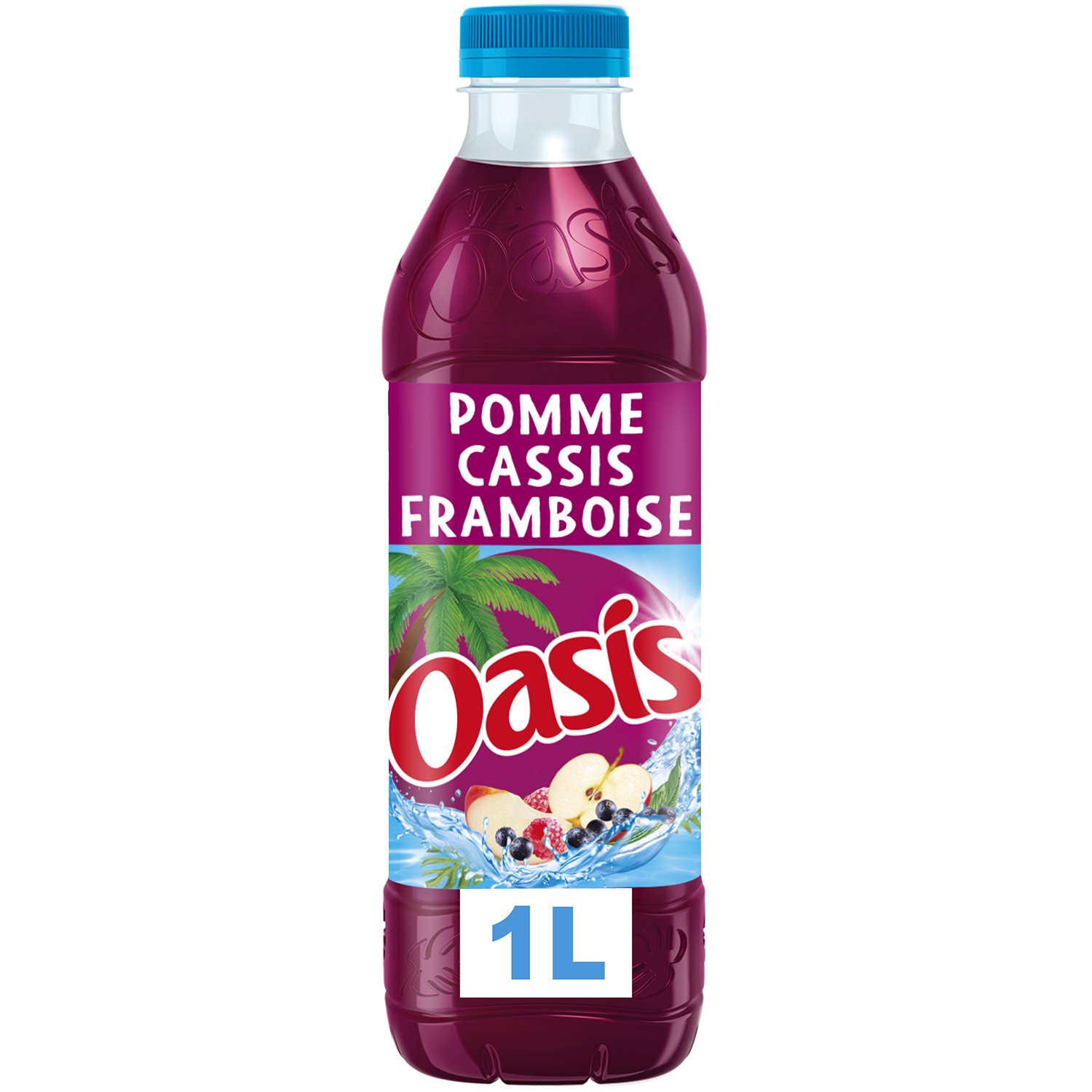 OASIS Boisson aux fruits saveur Pomme Cassis Framboise mini 6x25cl pas cher  