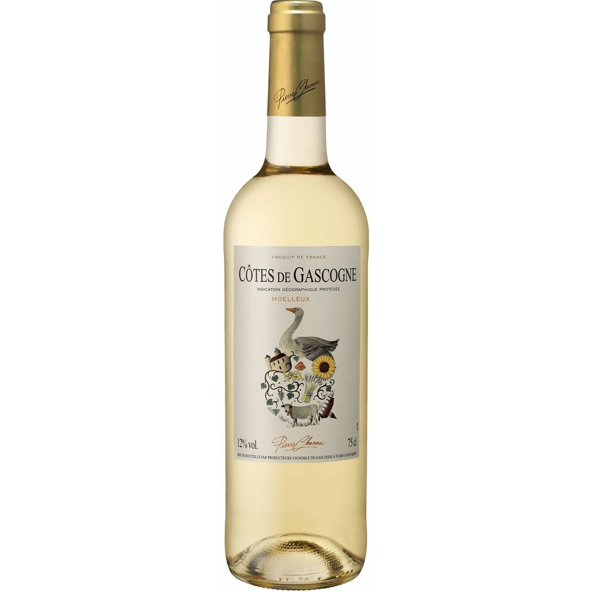 PIERRE CHANAU IGP Côtes-de-Gascogne moëlleux blanc 75cl pas cher à prix