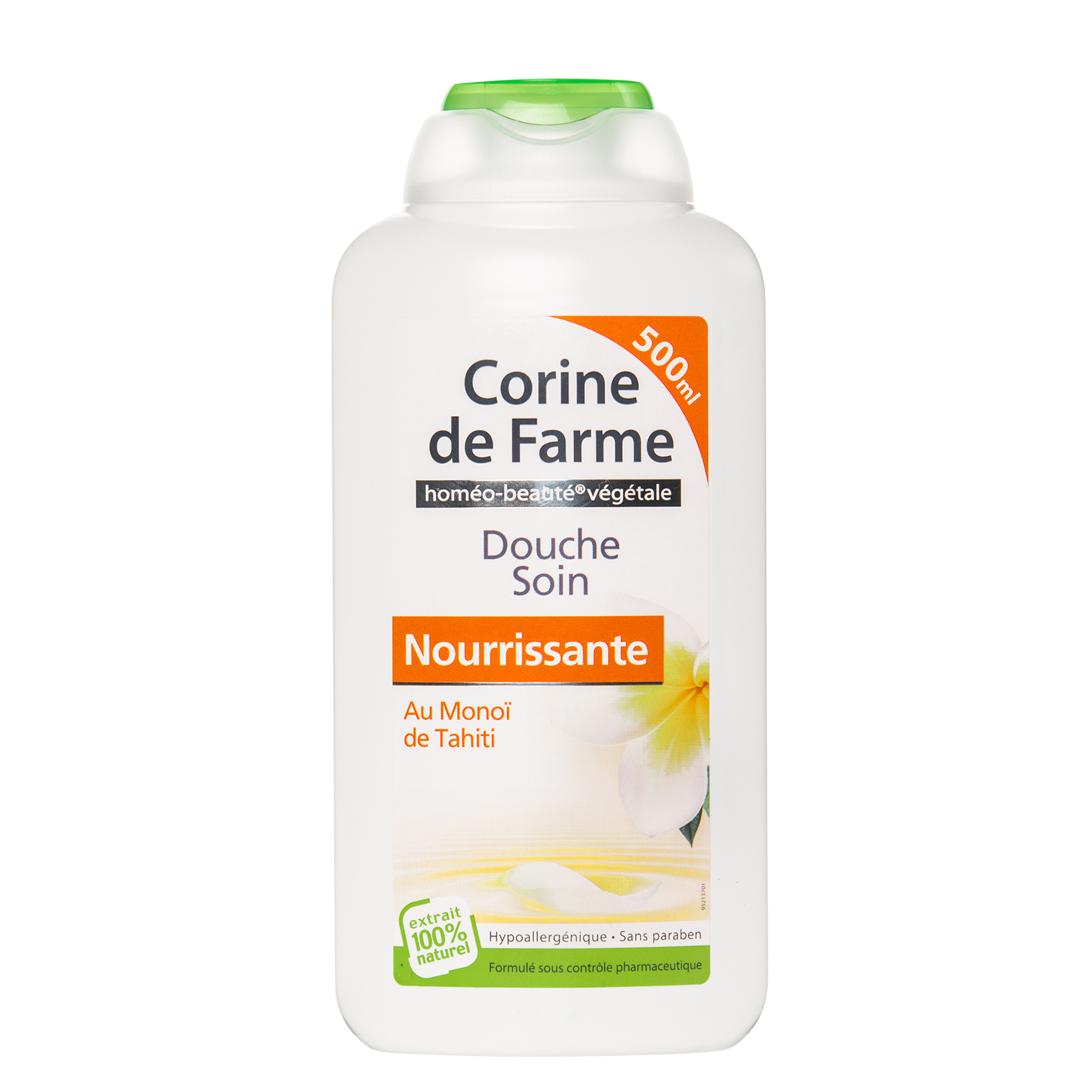 Gel Douche soin nourrissant au monoï de Tahiti CORINE DE FARME