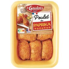 LE GAULOIS Morceaux de poulet au paprika 9 morceaux 900g