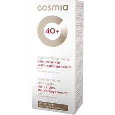 COSMIA 40+ soin contour des yeux anti rides au collagène 15ml