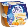 Nestlé NESTLE P'tit souper bol carottes courgettes et semoule dès 6 mois