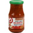 AUCHAN Sauce tomate bolognaise origine France en bocal 420g