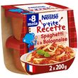 Nestlé NESTLE P'tite recette bol spaghetti à la bolognaise dès 8 mois