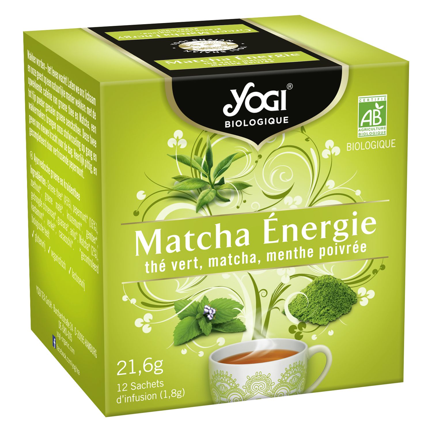 Thé Vert Matcha BIO - Café, Thé, Infusion, Rooibos: Happy Tea & Coffee dans  le Var !