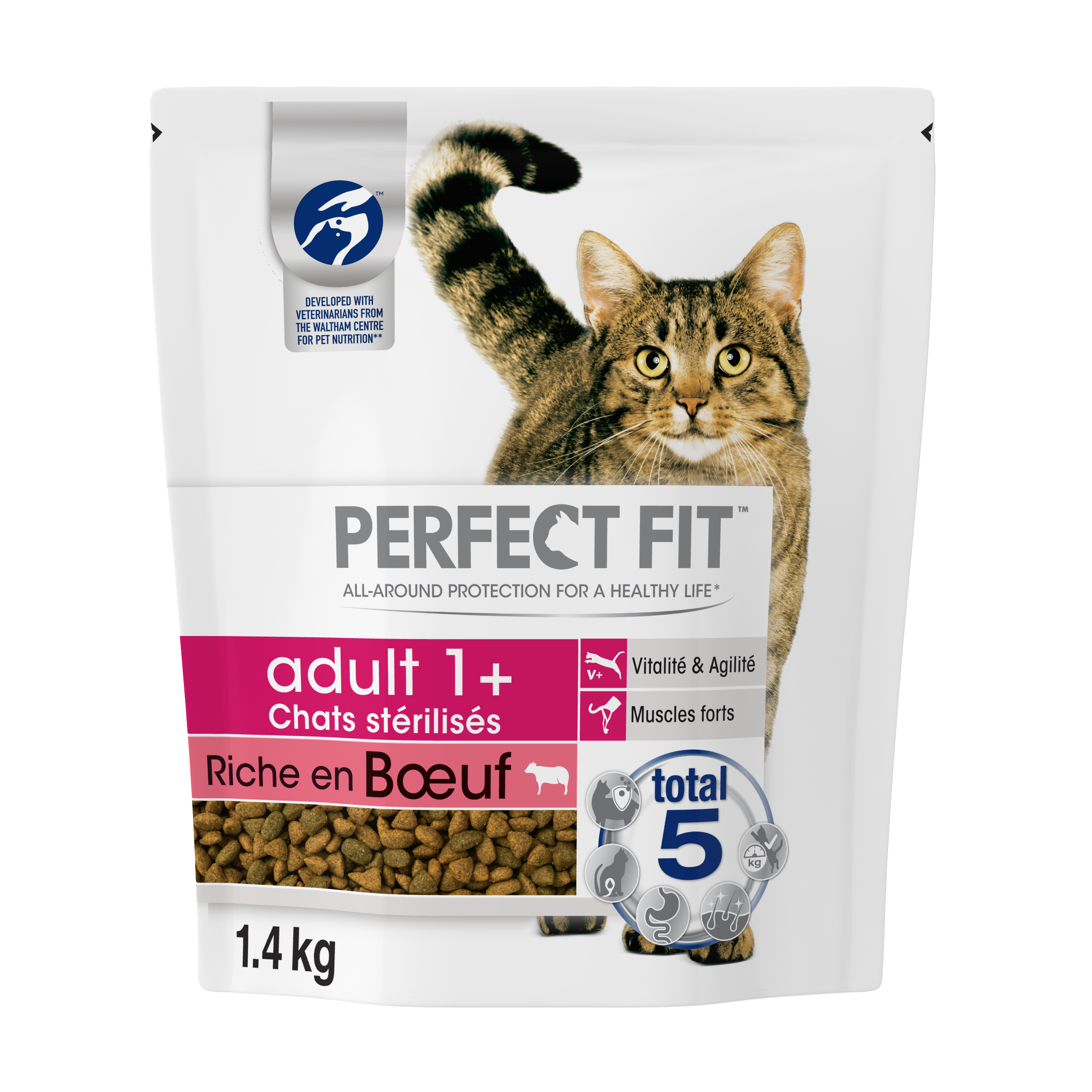 CROQUETTES CHAT PURINA ONE DUALNATURE CHAT STÉRILISÉ - SPIRULINE