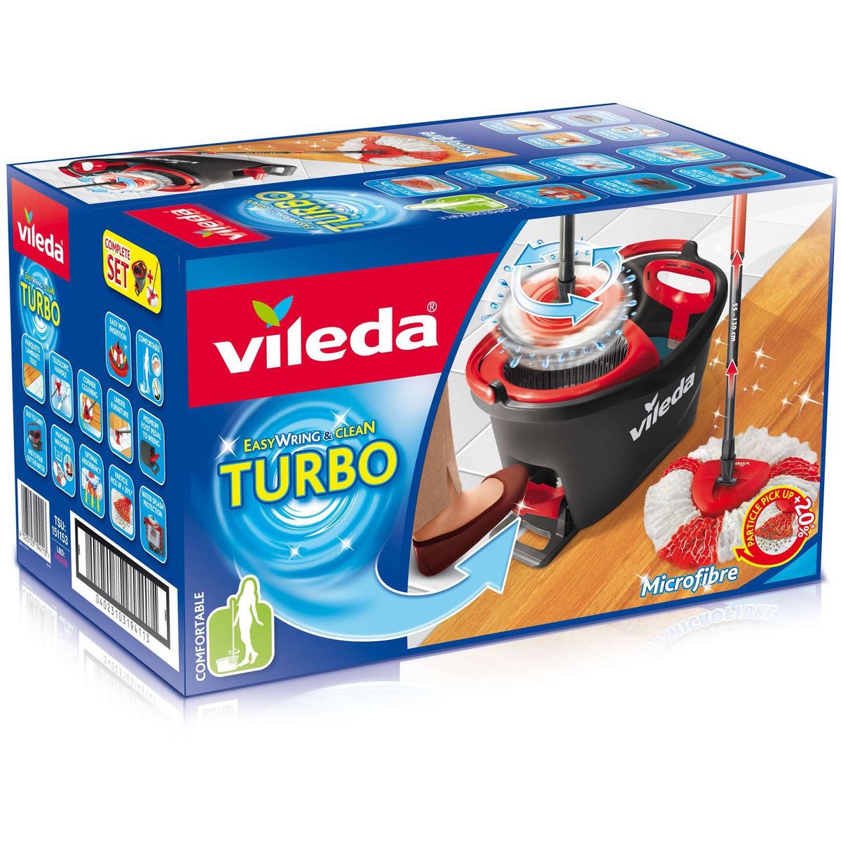 Kit Balai Serpillère Ultramat Turbo VILEDA