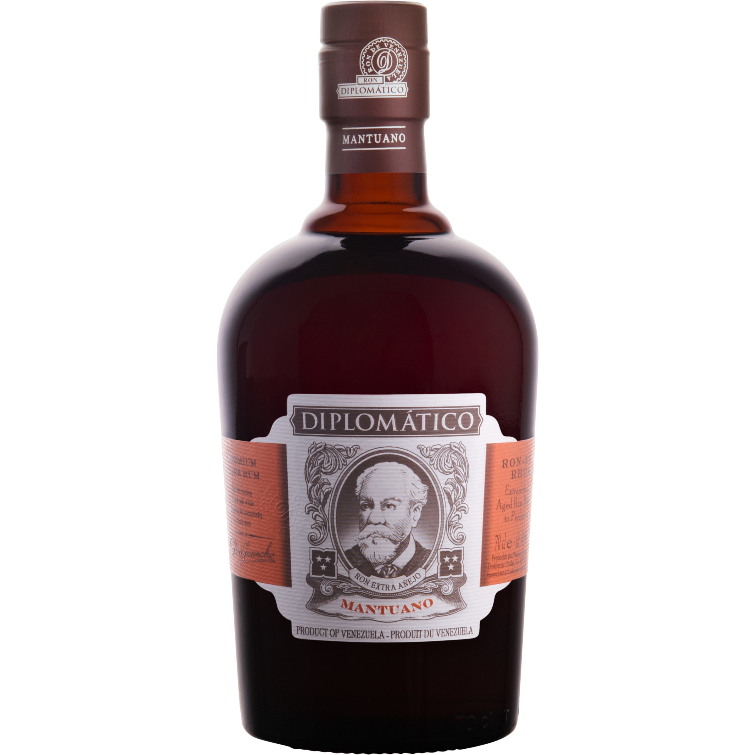 Achat de Rhum Diplomatico Mantuano 8 ans 70cl vendu en Coffret sur notre  site - Odyssee-vins