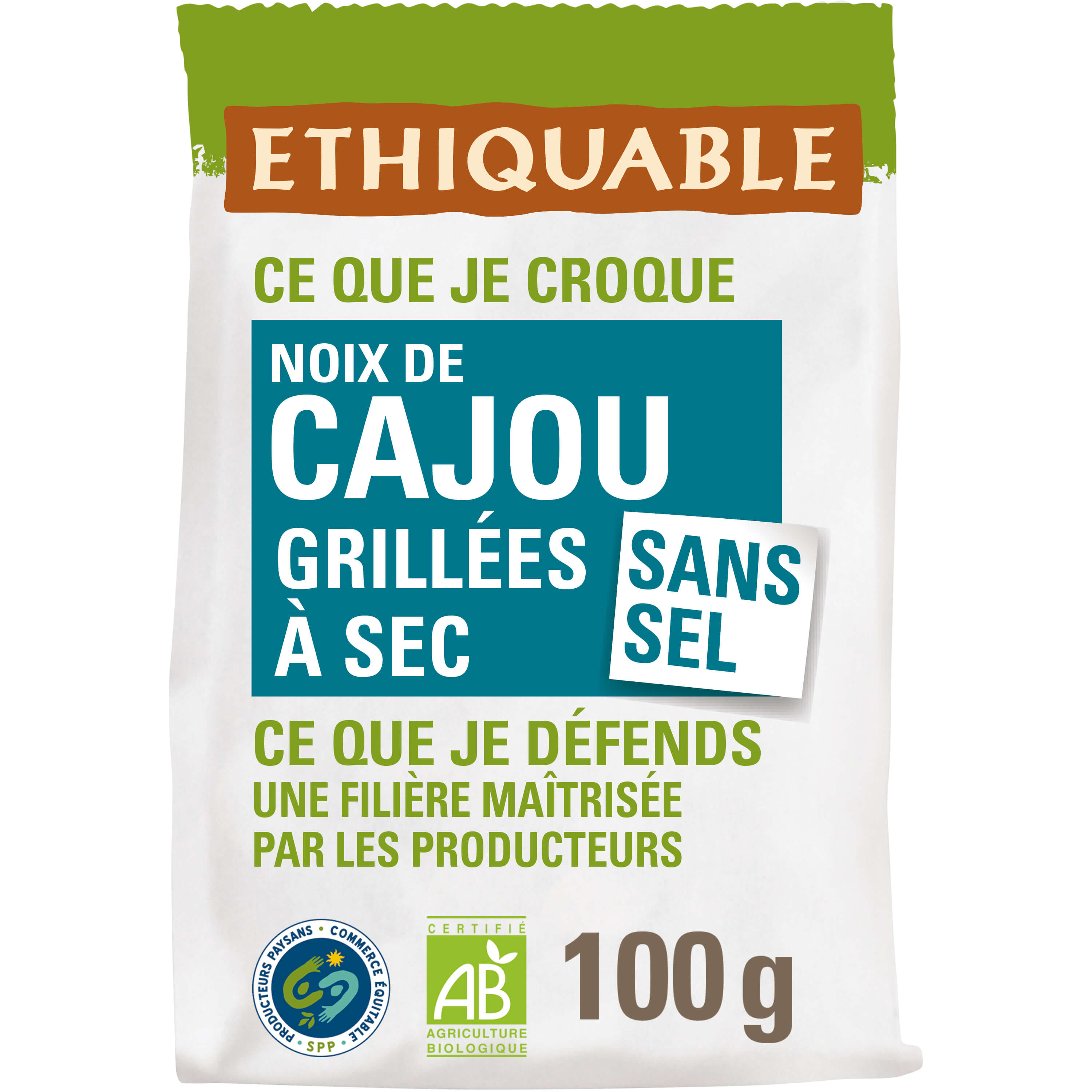 Epicerie du monde en ligne : Noix de Cajou Bio