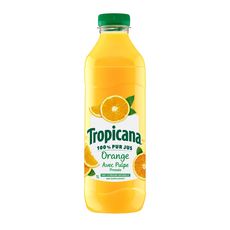 TROPICANA Jus pure premium 100% orange avec pulpe 1l