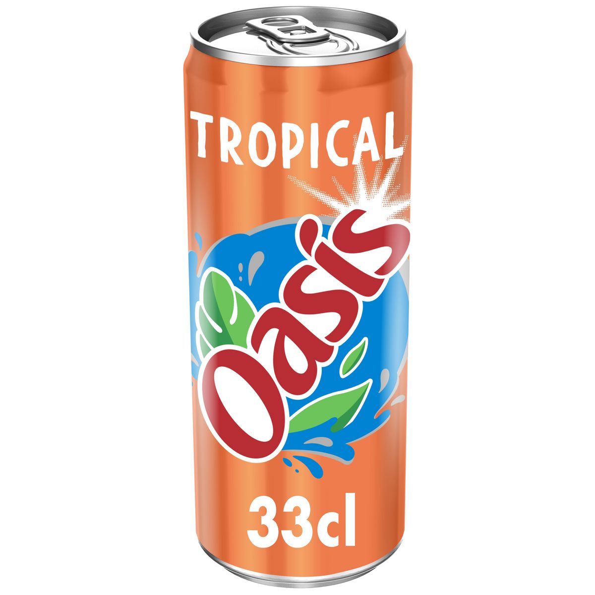 OASIS Boisson aux fruits goût tropical boîte slim 33cl pas cher