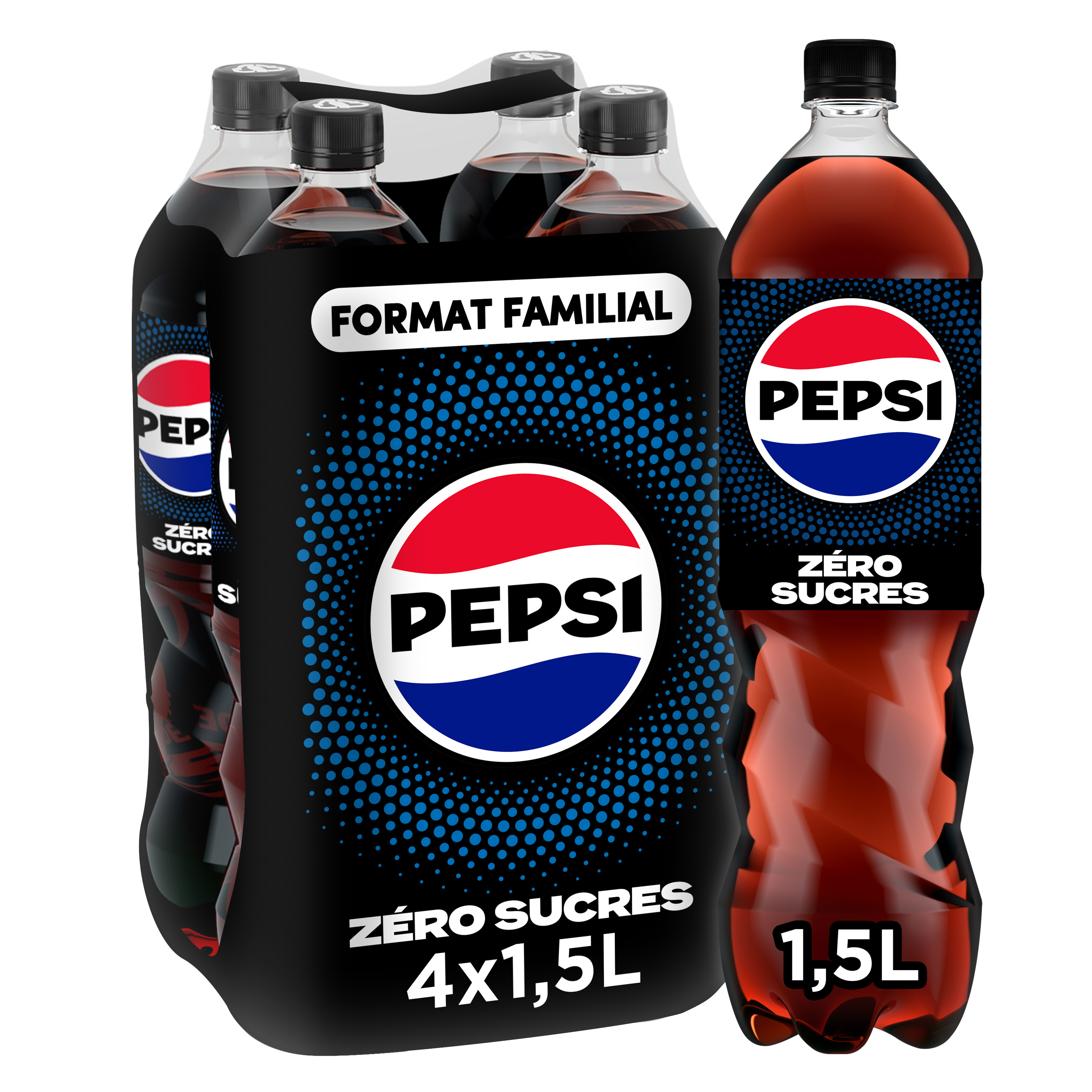 Pepsi zéro sucre Pepsi 1,5L sur