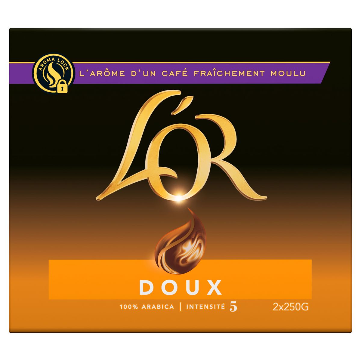 Café moulu L'or Absolu Maison du café - Paquets de 250 g