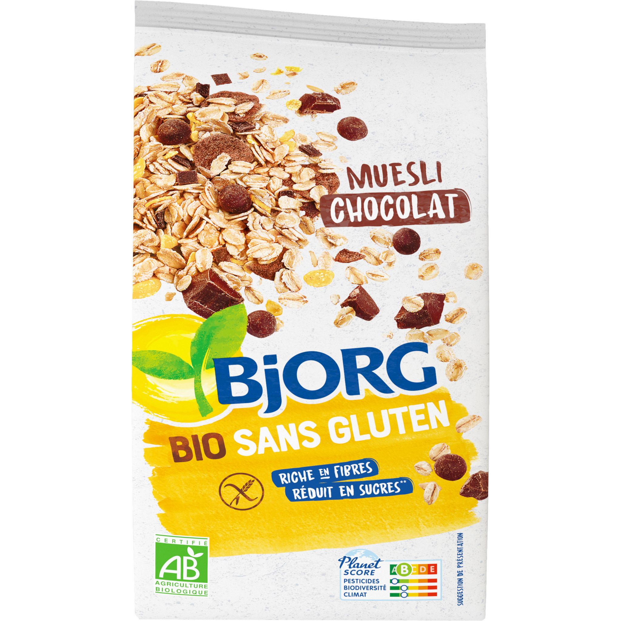 Voyager - Muesli sans gluten au chocolat