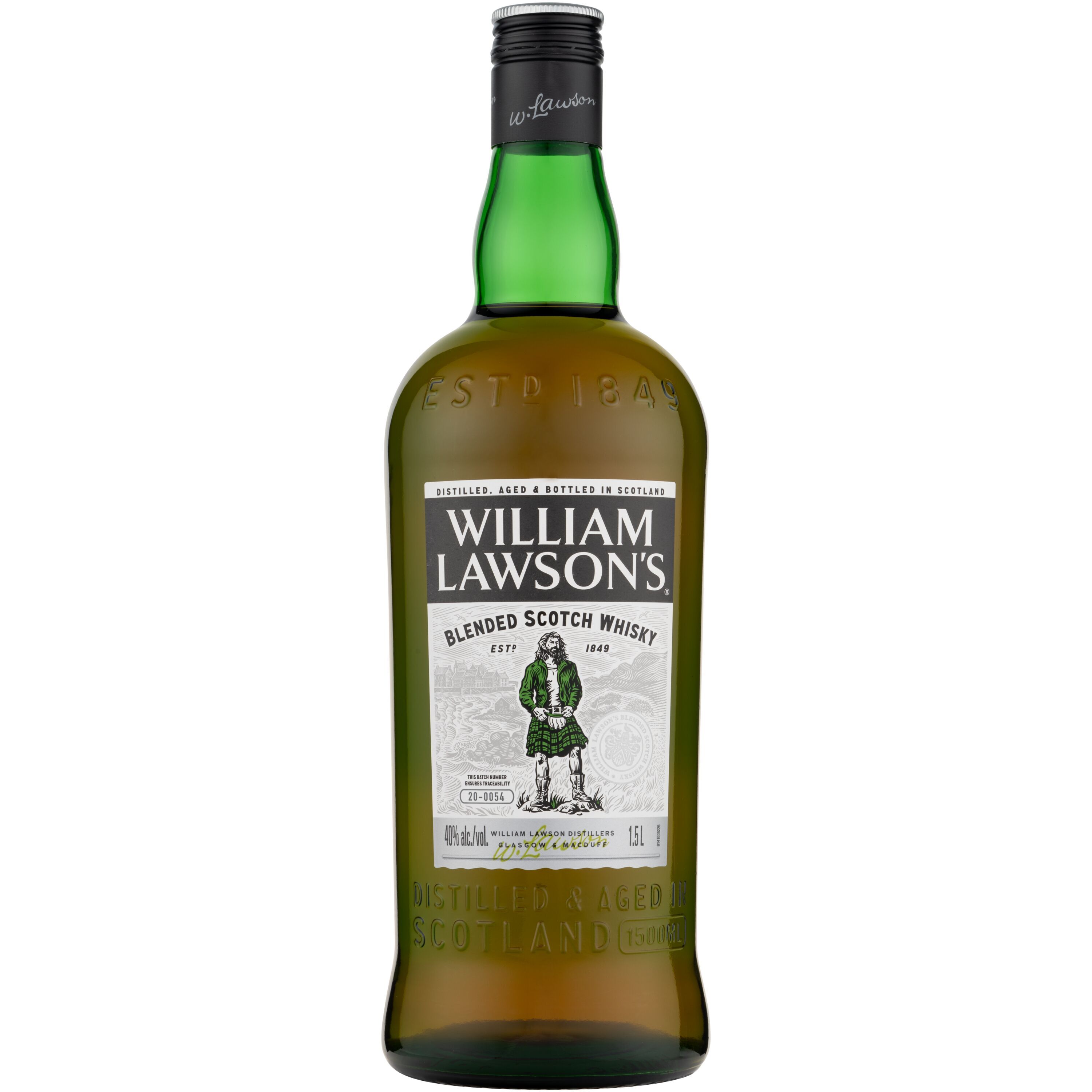 WILLIAM LAWSON Scotch whisky écossais blended 40% 1,5l pas cher