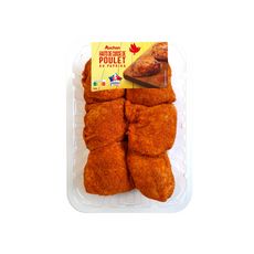 AUCHAN Hauts de cuisses de poulet au paprika 4 pièces 900g