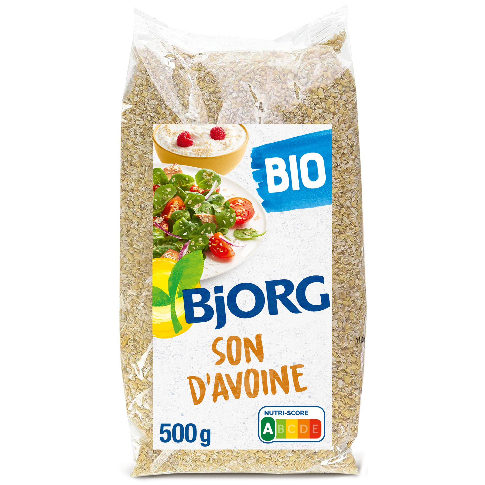 Livraison à domicile de flocons d'avoine de la marque Bjorg 500g