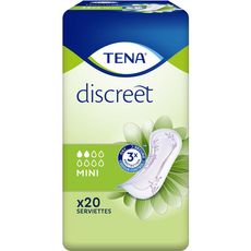 TENA Discreet Serviettes mini 20 pièces