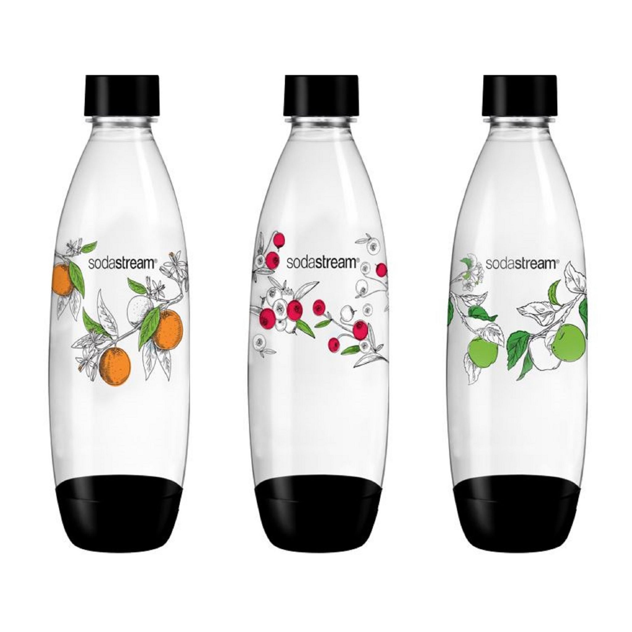 Accessoire machine à soda Sodastream BOUTEILLE X2 0,5 L BLANCHE ET NOIRE  FUSE sur