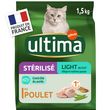 ULTIMA Croquettes light pour chat stérilisé 1,5kg