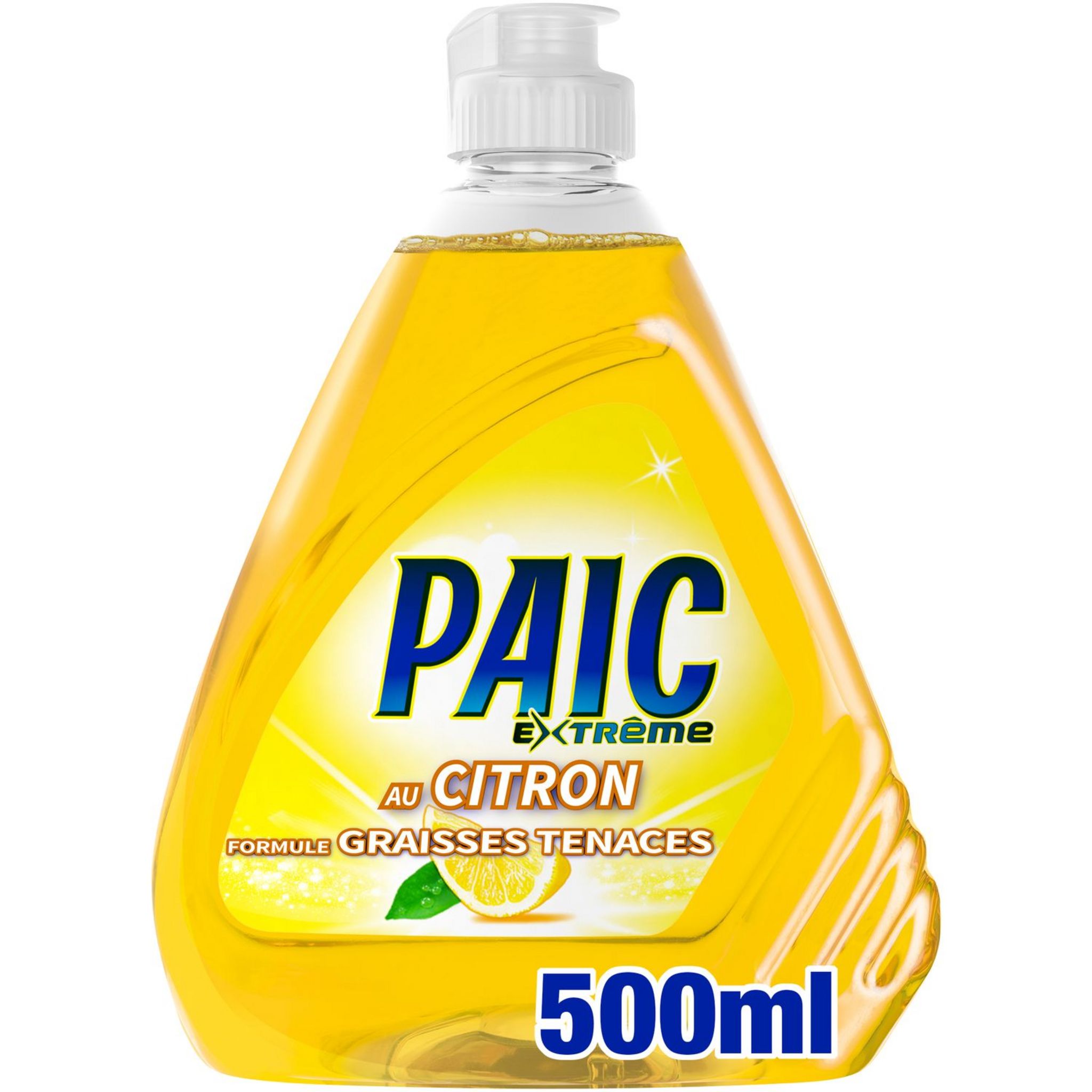 PAIC - Liquide Vaisselle main Paic - Paic Excel² Dégraissant - Formule  Active à Froid - Ultra-Dégraissant - 12 x 500 ml