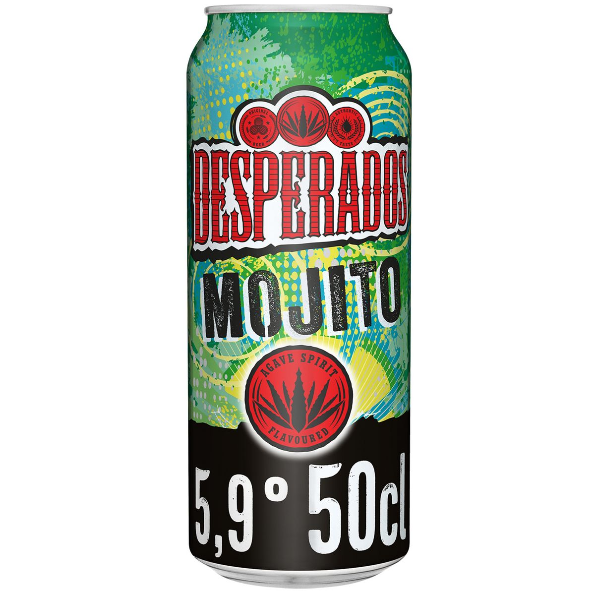 DESPERADOS Bière blonde aromatisée tequila mojito 5,9% boîte 50cl
