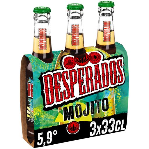 24 Bières aromatisées Téquila DESPERADOS – 33cL - Ivoirshop - Site