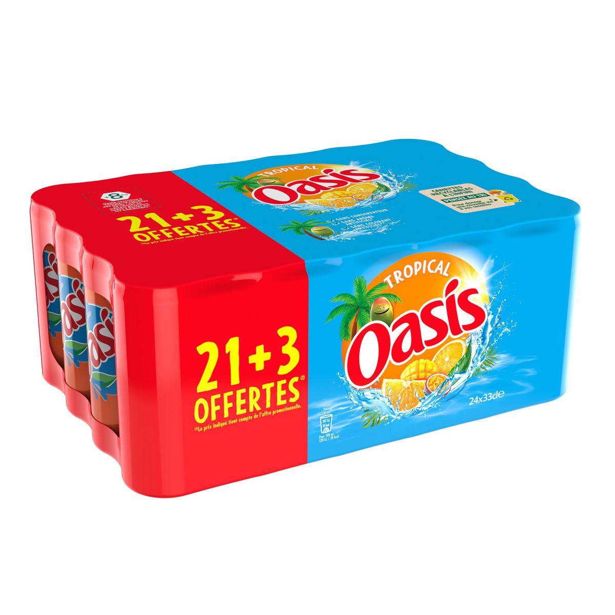 Oasis tropical - OASIS - Pack de 24 boites