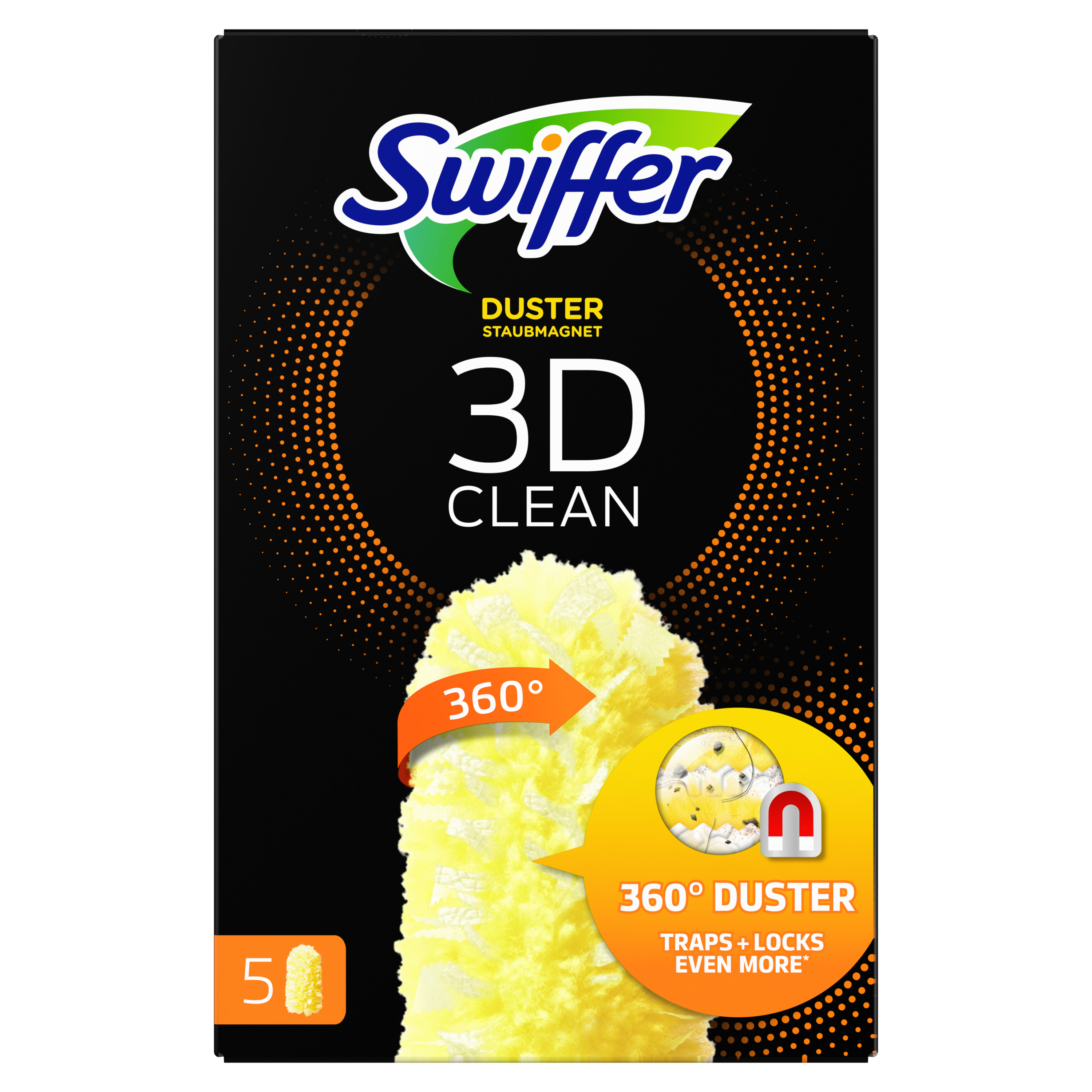 SWIFFER Duster recharge lingettes pour plumeau 5 recharges pas cher 