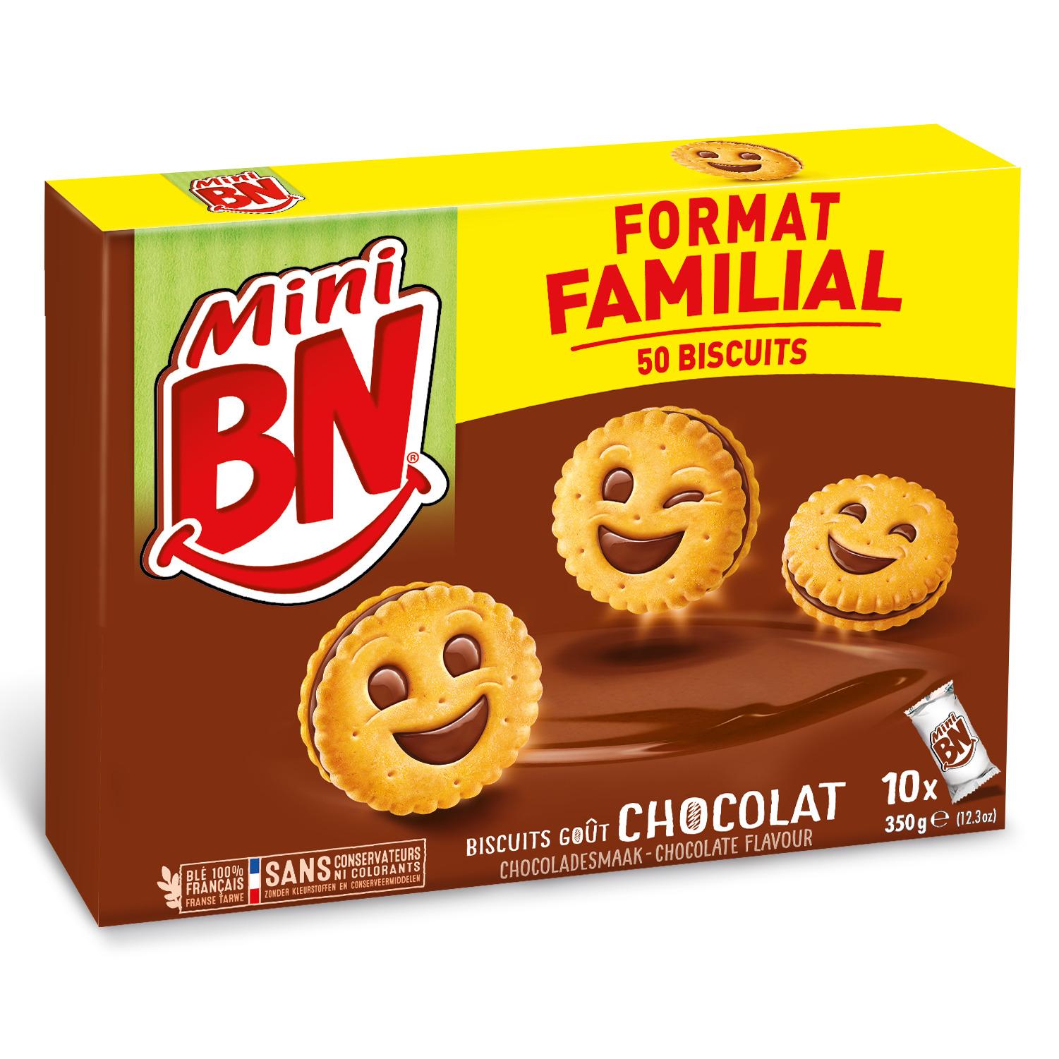 Livraison à domicile BN Mini choco goût chocolat, 350g