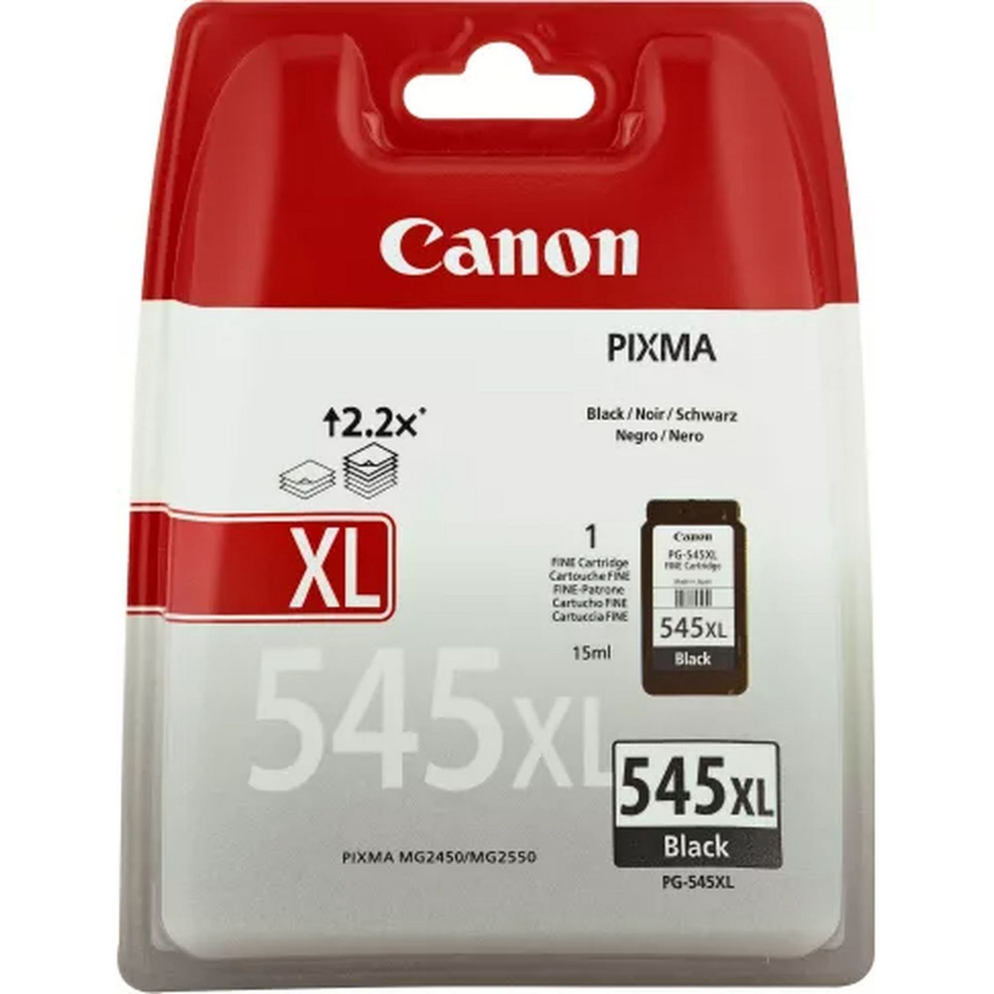 Cartouche 545 XL,Remplacement pour Canon PG-545XL Noir, Cartouche