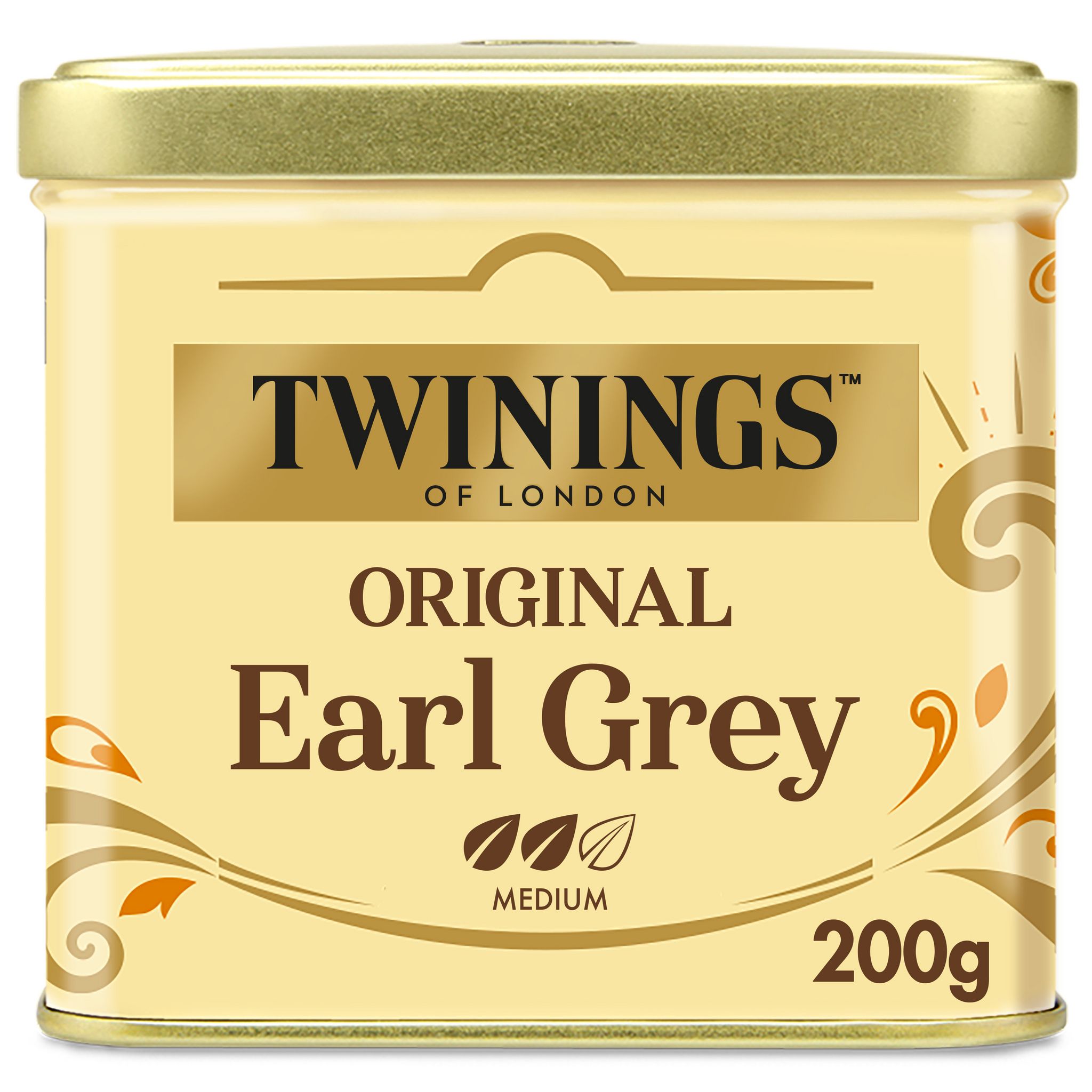 TWININGS Original earl grey thé aromatisé bergamote 50 sachets