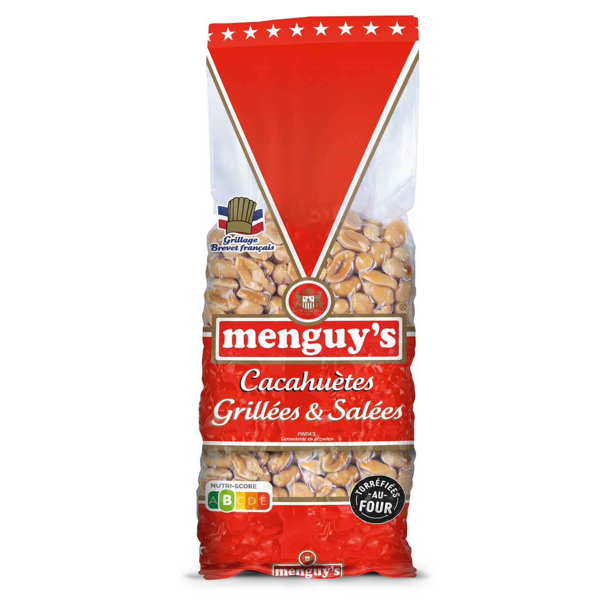 MENGUY'S Cacahuètes grillées salées  390g