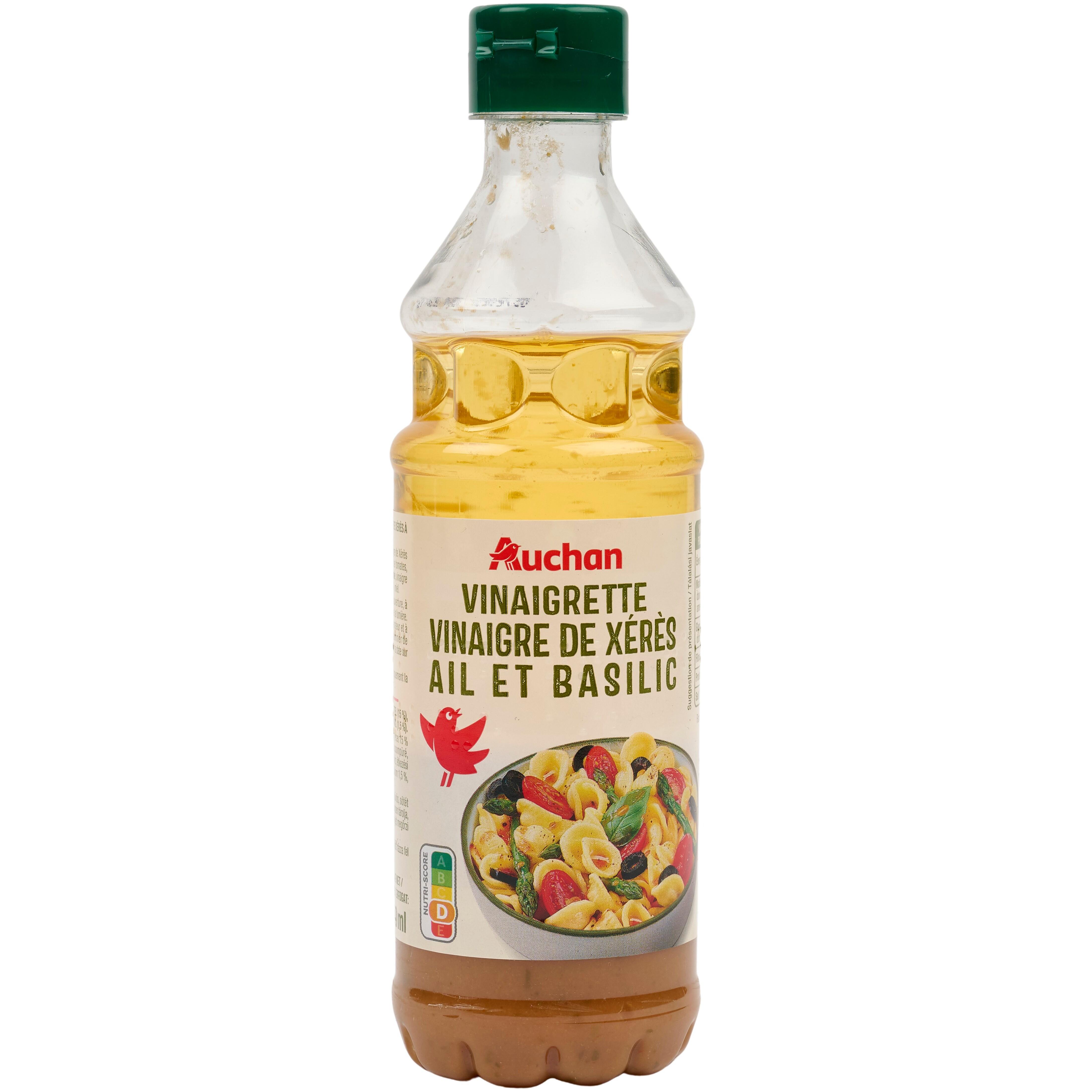 AUCHAN Auchan sauce salade allégée dose individuelle 20x10g pas