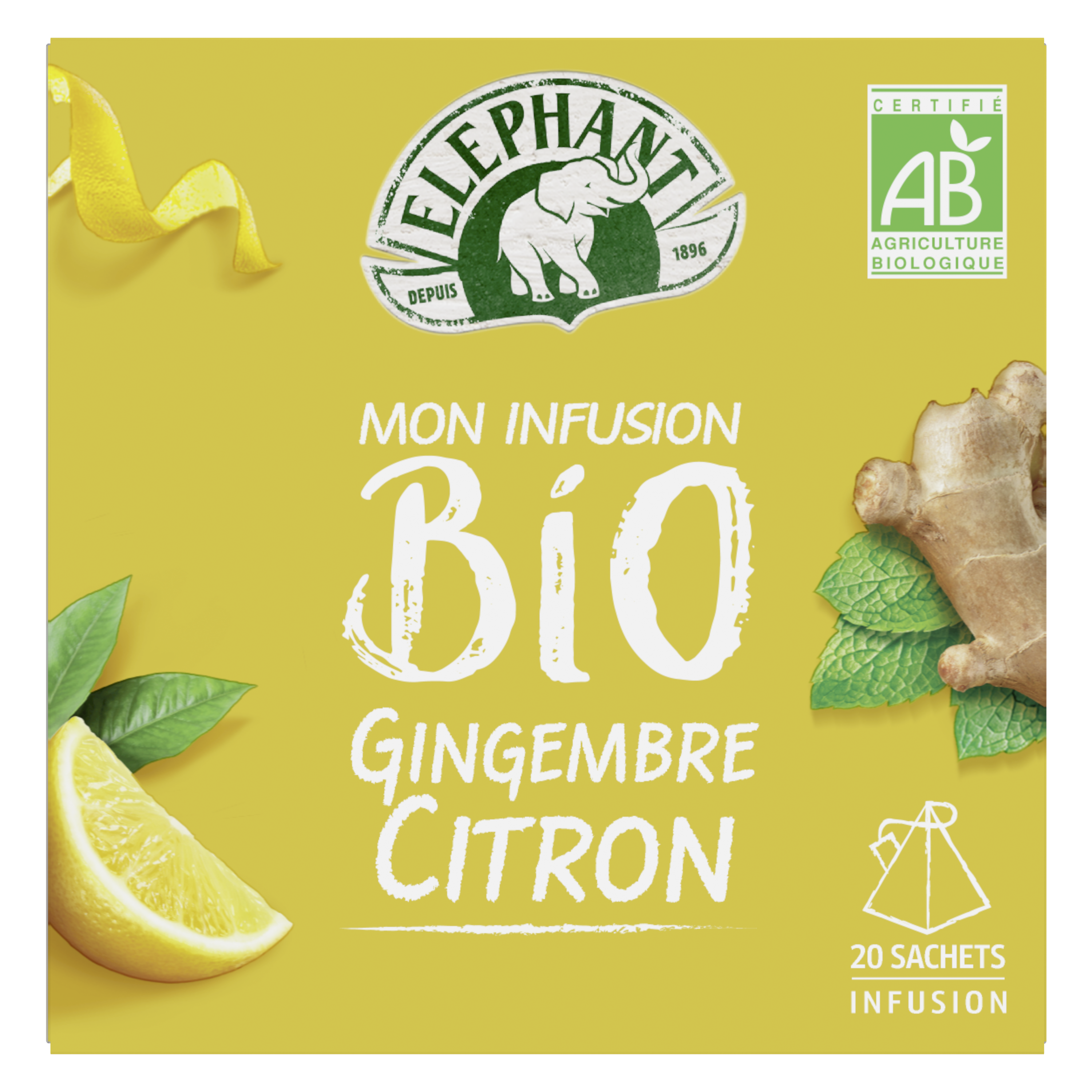 Thé Gingembre Au Miel-20 Sachets