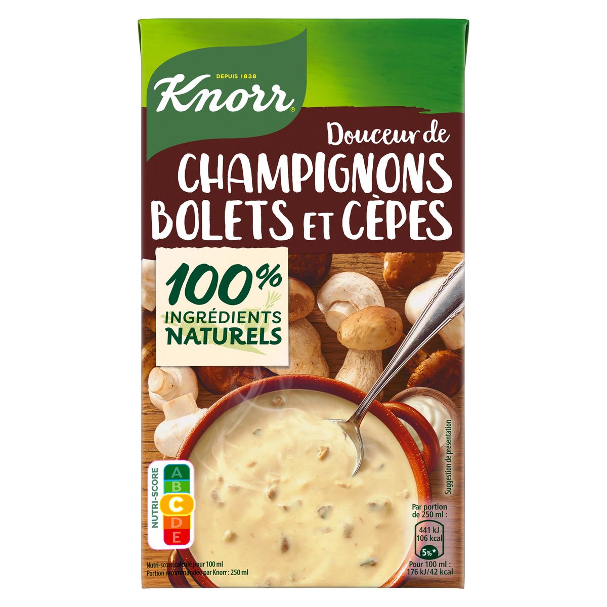 KNORR SOUPE CHAMPIGNONS 2x300ml 31/12/2024