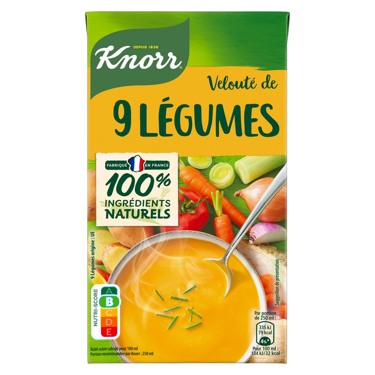 bio velouté de légumes du soleil - Liebig - 60 cl (2x30cl)