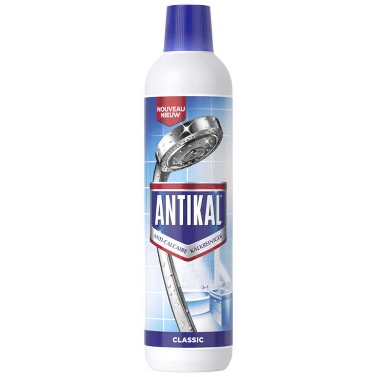 EURO MARKET  antikal anti calcaire nettoyant salle de bain classic 750ml –  Euro-Market