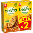 BELVITA Original Biscuits petit-déjeuner miel et pépites de chocolat Lot de 2 2x435g