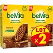 BELVITA Original Biscuits petit-déjeuner au chocolat sachets fraîcheur 2x400g
