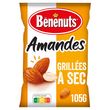 BENENUTS Amandes grillées à sec 105g