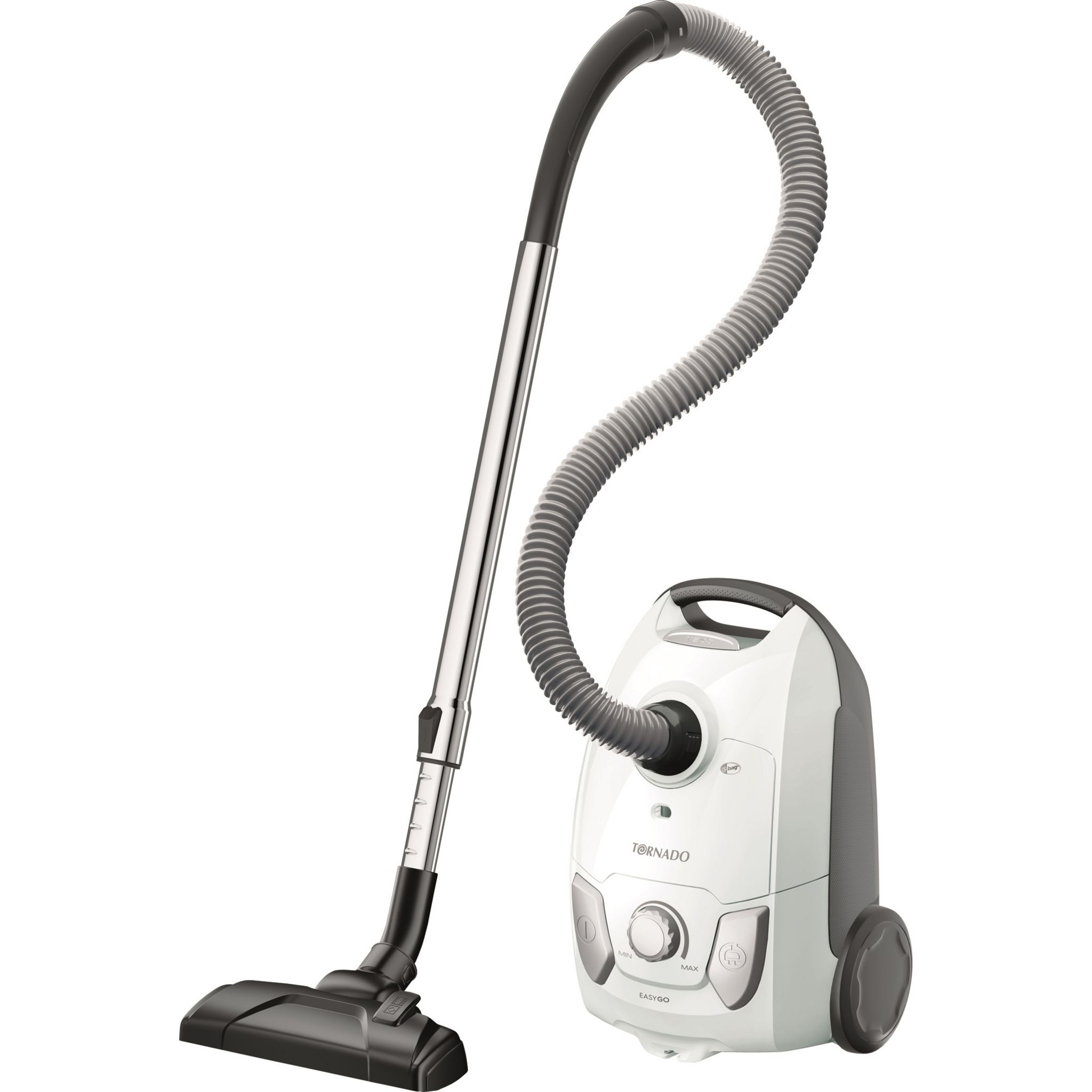 TORNADO Aspirateur traîneau avec sac Easy Go TOEG41IW - Blanc pas cher 