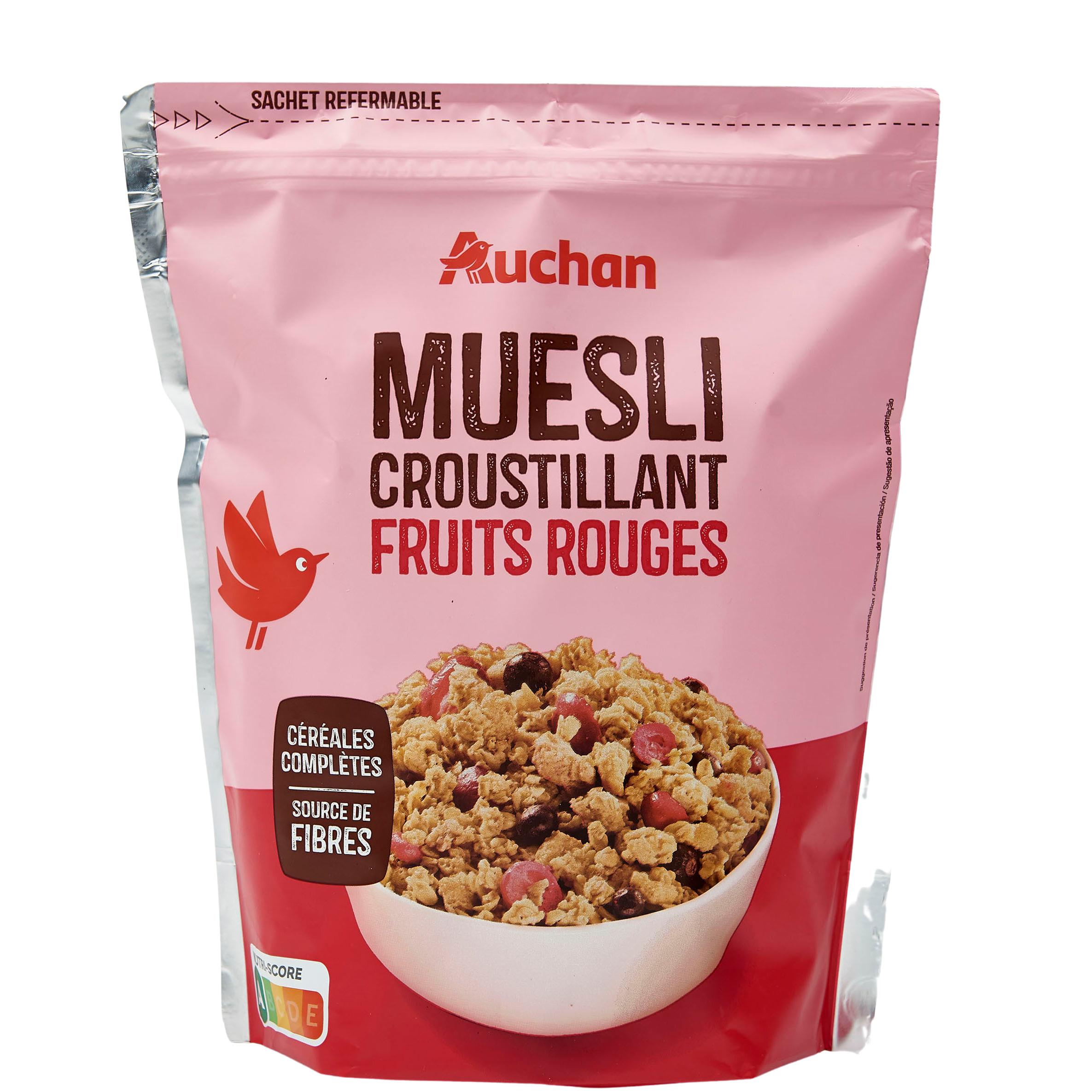 Muesli Sans Gluten Fruits Rouges 375g – Satoriz Valence